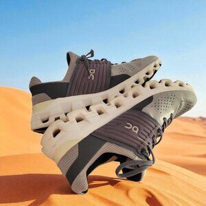 ON Running Women's All Day Cloudswift Shoes, Alloy/Eclipse-US W8